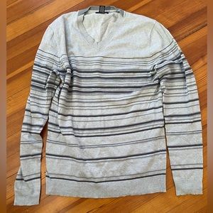 Alfani Mens striped sweater